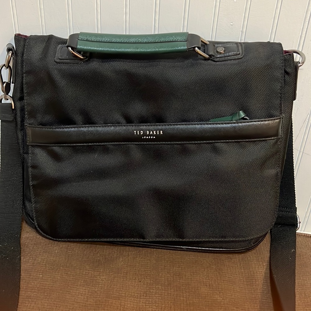 Ted Baker- London.    Brief case.  Used once!